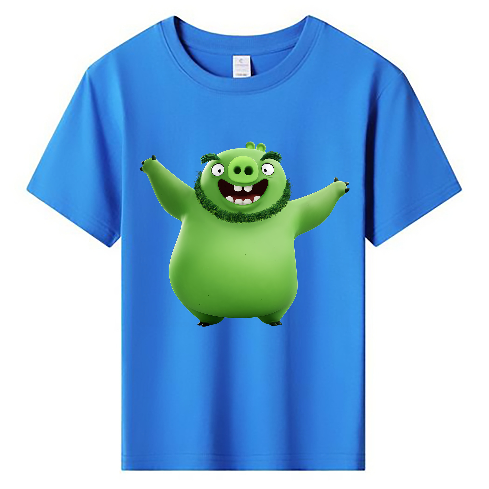 （画像用） Angry Birds アングリーバード 綿100％キッズTシャツ（フロントプリント）